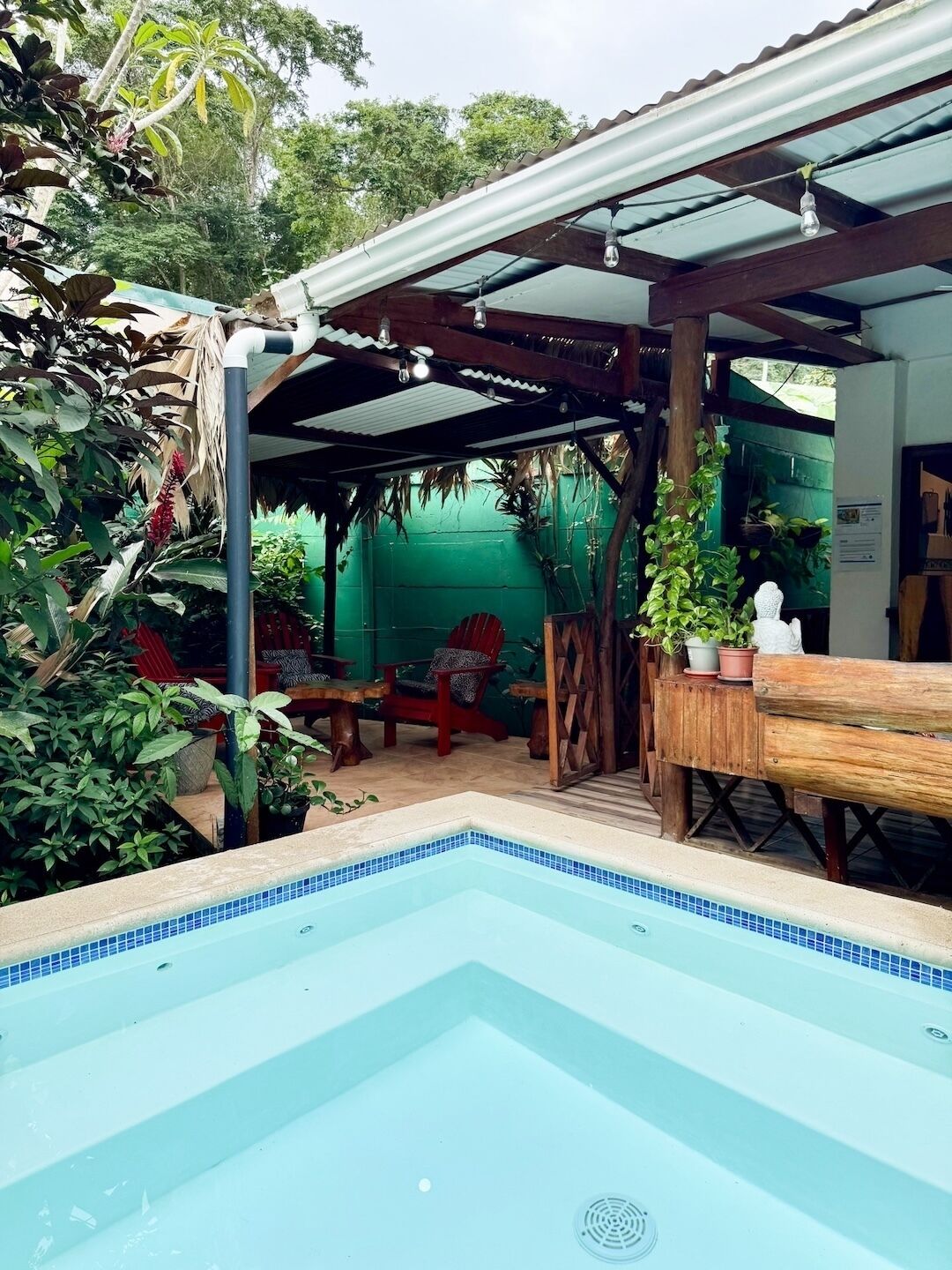 Alberca al aire libre 