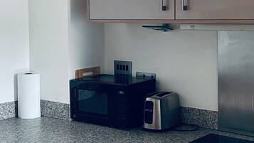 Microwave, oven, dishwasher, toaster