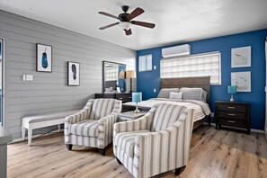 1 soverom, strykejern/-brett, wi-fi (inkludert) og sengetøy