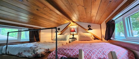 2 slaapkamers, een strijkplank/strijkijzer, gratis wifi, beddengoed