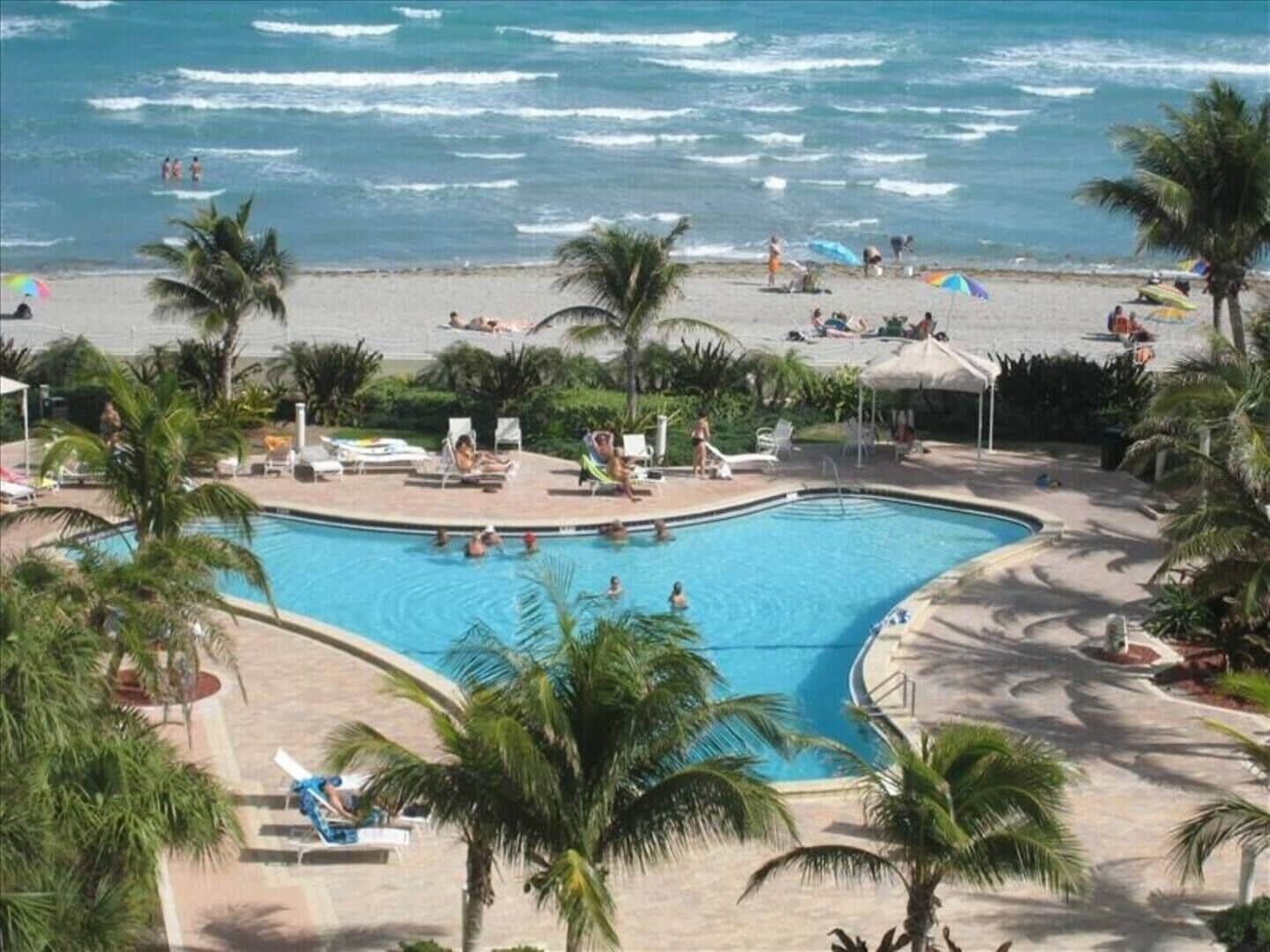 Alberca al aire libre 