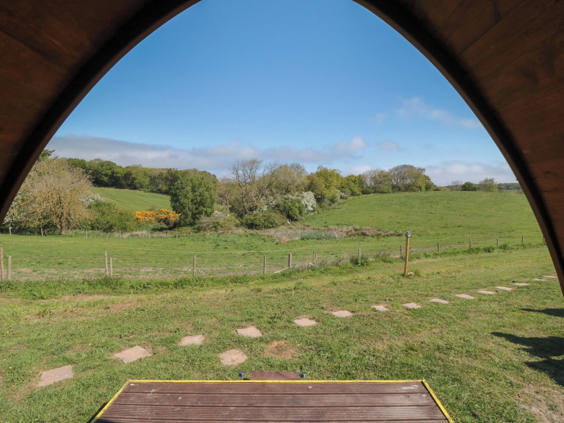 Enceinte de l’hébergement