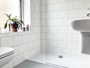 Cottage | Bathroom | Shower - The Old Riverside School House Apt 5 (Hebden Bridge)