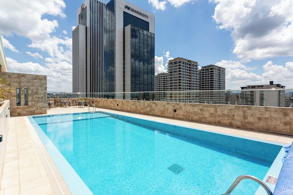 Pool - Sunny Safe Apt, Roof Top Pool, Gym, Near GTC (Nairobi)