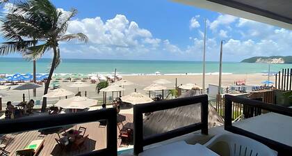 Flat 1 Quarto Beira Mar-Com Piscina-120D