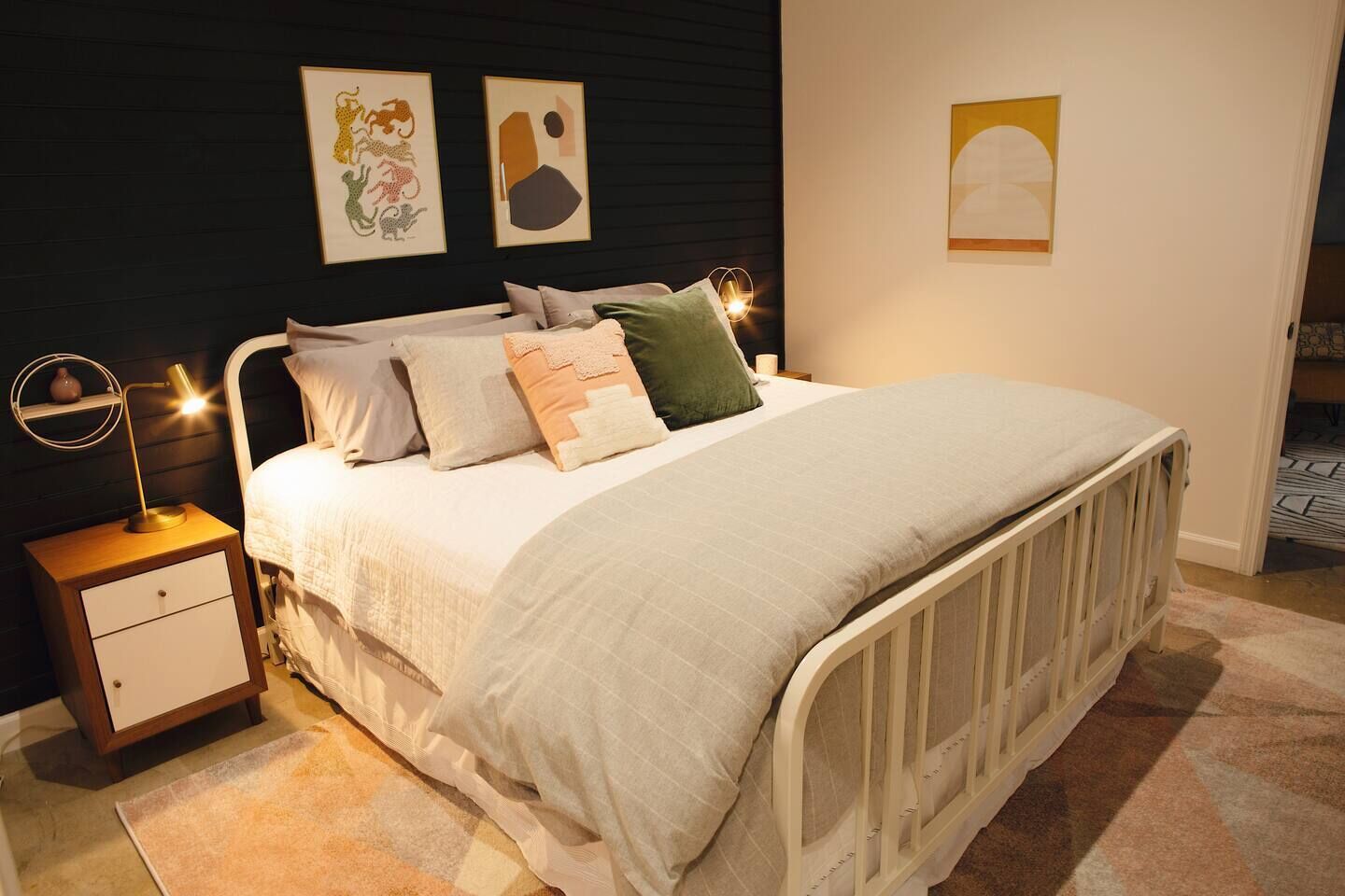 2 habitaciones, wifi gratis y ropa de cama 