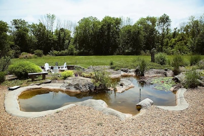 Deluxe Aircraft Hangar Mid-Mod Design Next to Smoky Mountains!