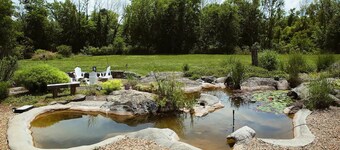 Deluxe Aircraft Hangar Mid-Mod Design Next to Smoky Mountains!