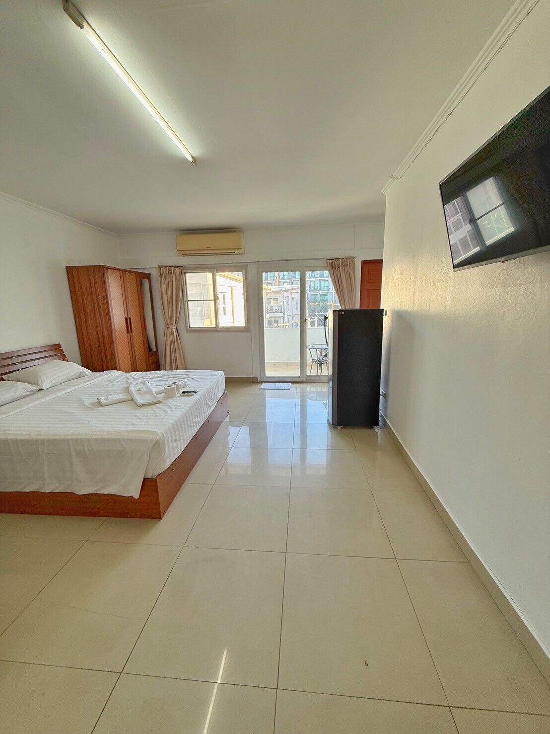 ห้องซิตี้ดับเบิล, 1 ห้องนอน, วิวเมือง | Wi-Fi ฟรี