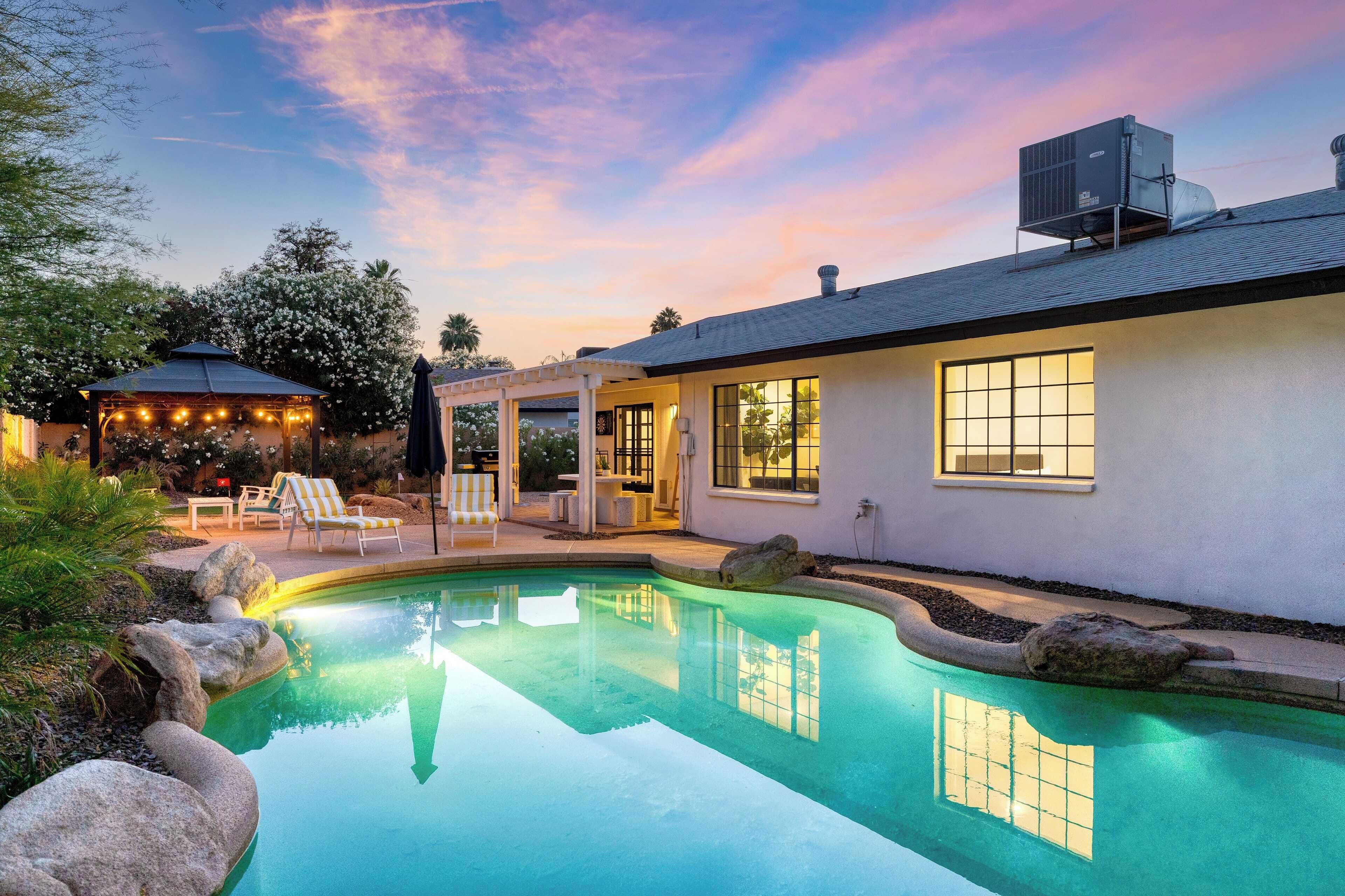 Fachada de la propiedad