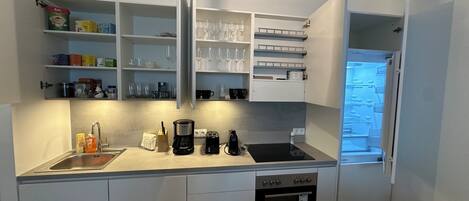 Microwave, oven, stovetop