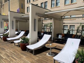 Terrace/patio - The St Anthony Hotel (San Antonio)