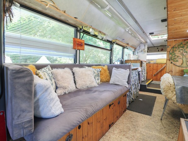 Interior - The White Cloud Bus (Stoke-on-Trent)