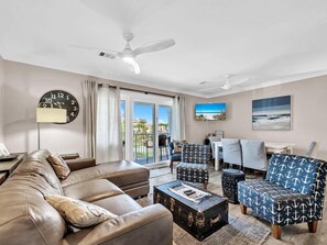 Condo, Multiple Beds (Beachside Villas 122- Sun for the Ros) | Living area - Beachside Villas 122 (Santa Rosa Beach)