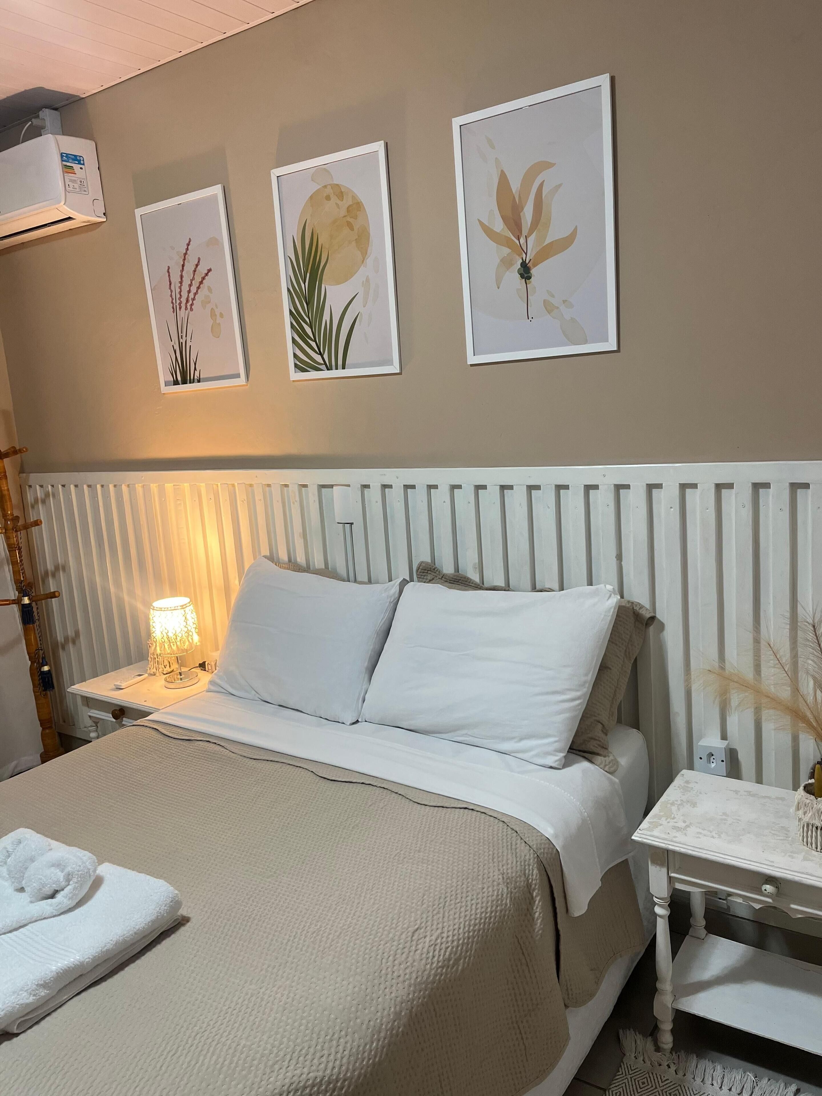 1 soveværelse, strygejern/strygebræt, internetforbindelse, sengetøj