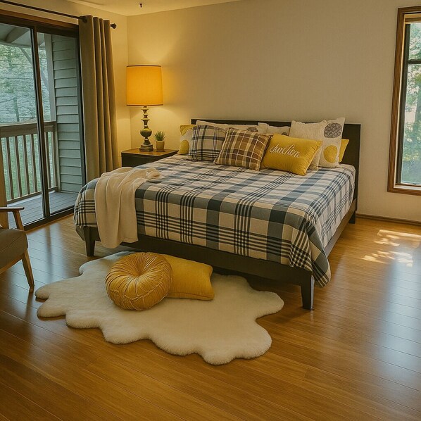 5 dormitoris i espai de treball apte per a portàtils