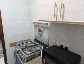 Microwave, oven, stovetop