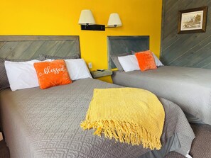 Deluxe dubbelrum | Ljudisolering, gratis barnsängar, gratis wi-fi och sängkläder