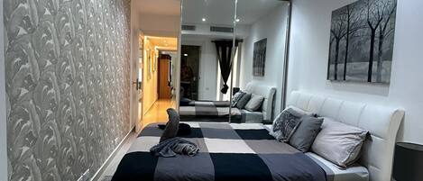 2 soveværelser, strygejern/strygebræt, Wi-Fi, sengetøj