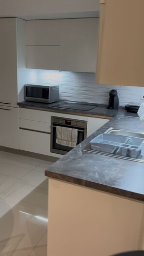 Microwave, oven, stovetop