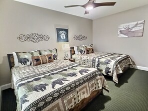 2 bedrooms, iron/ironing board, free WiFi, bed sheets