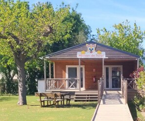 Exterior - Mobile home 3 bedrooms 6 persons with swimming pool, 700 m from the beach (Unknown)