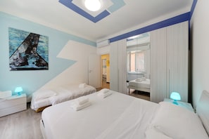 2 chambres, fer et planche Ă repasser, Wi-Fi gratuit, draps fournis