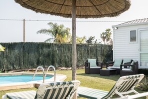 Pool - Mobile Home 'Desireé' with Private Pool, Private Terrace and Private Garden (Conil de la Frontera)