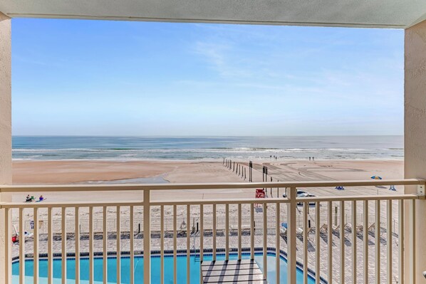 Accommodatie ligt op het strand
