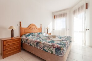 1 dormitorio y ropa de cama