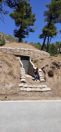 Property grounds. Holiday Home 'Jabero' with Mountain Views, Wi-Fi and Air Conditioning