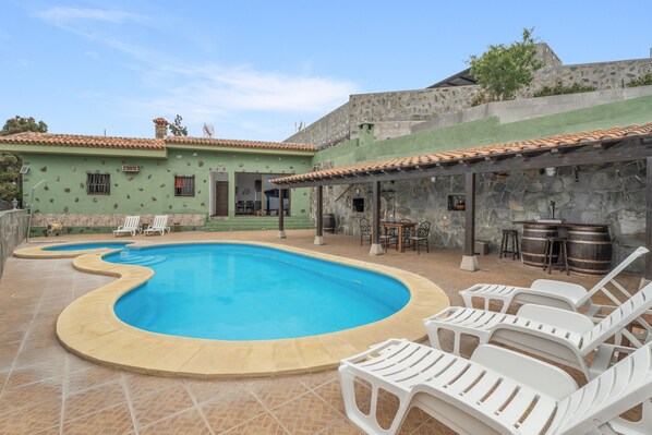 Pool - 'Casa Rural Tijoco' with Sea View, Private Pool and Wi-Fi (Adeje)