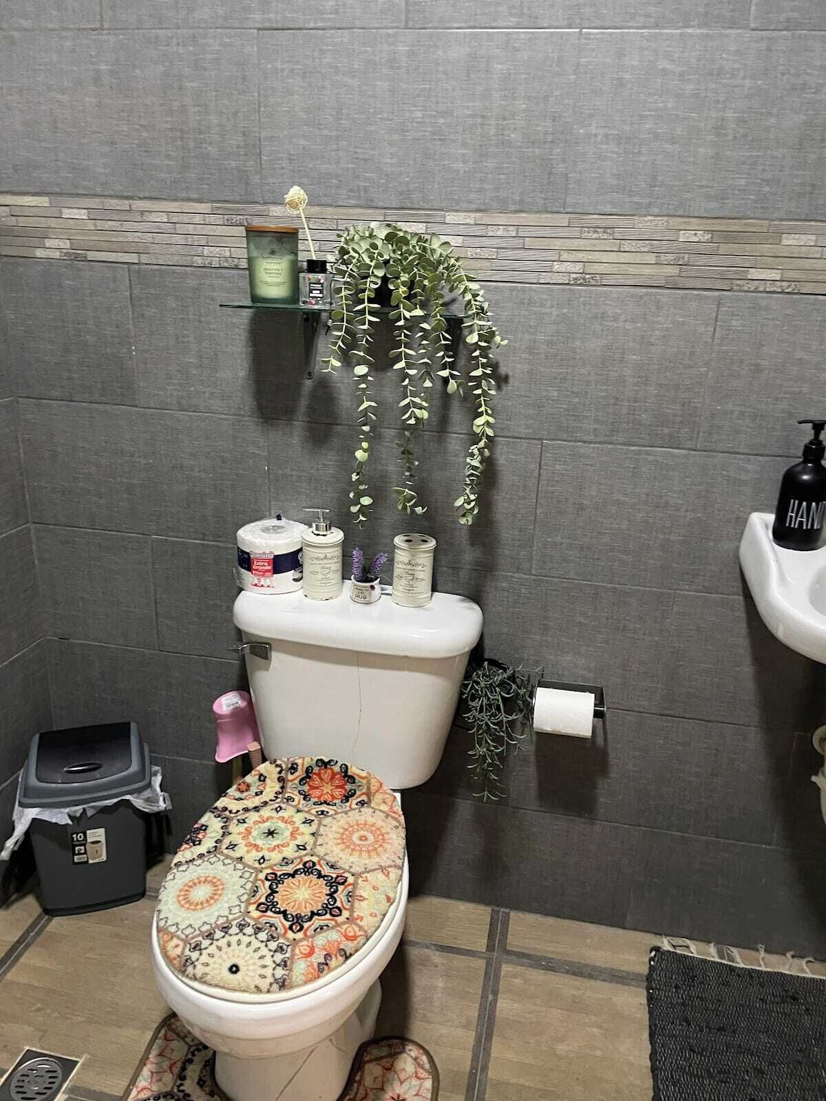 Handdoeken, zeep, toiletpapier