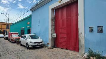 Majoituspaikan julkisivu