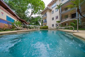 Outdoor pool - Ground-Floor Condo w/ Pool, Walk to Potrero Beach - Surfside Tower 101 (Potrero)