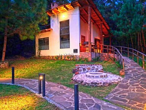 Cabaña, 1 cama de matrimonio grande | Wifi gratis