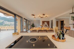 Dining - Chalet APY for 14 people (Les Gets)