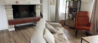 Le nid familiale, cosy house between land and sea, country spirit