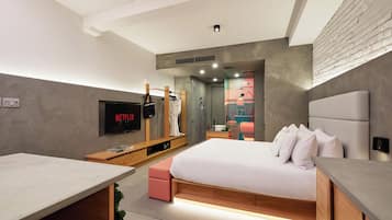 1 chambre, fer et planche Ă repasser, lit parapluie, Wi-Fi