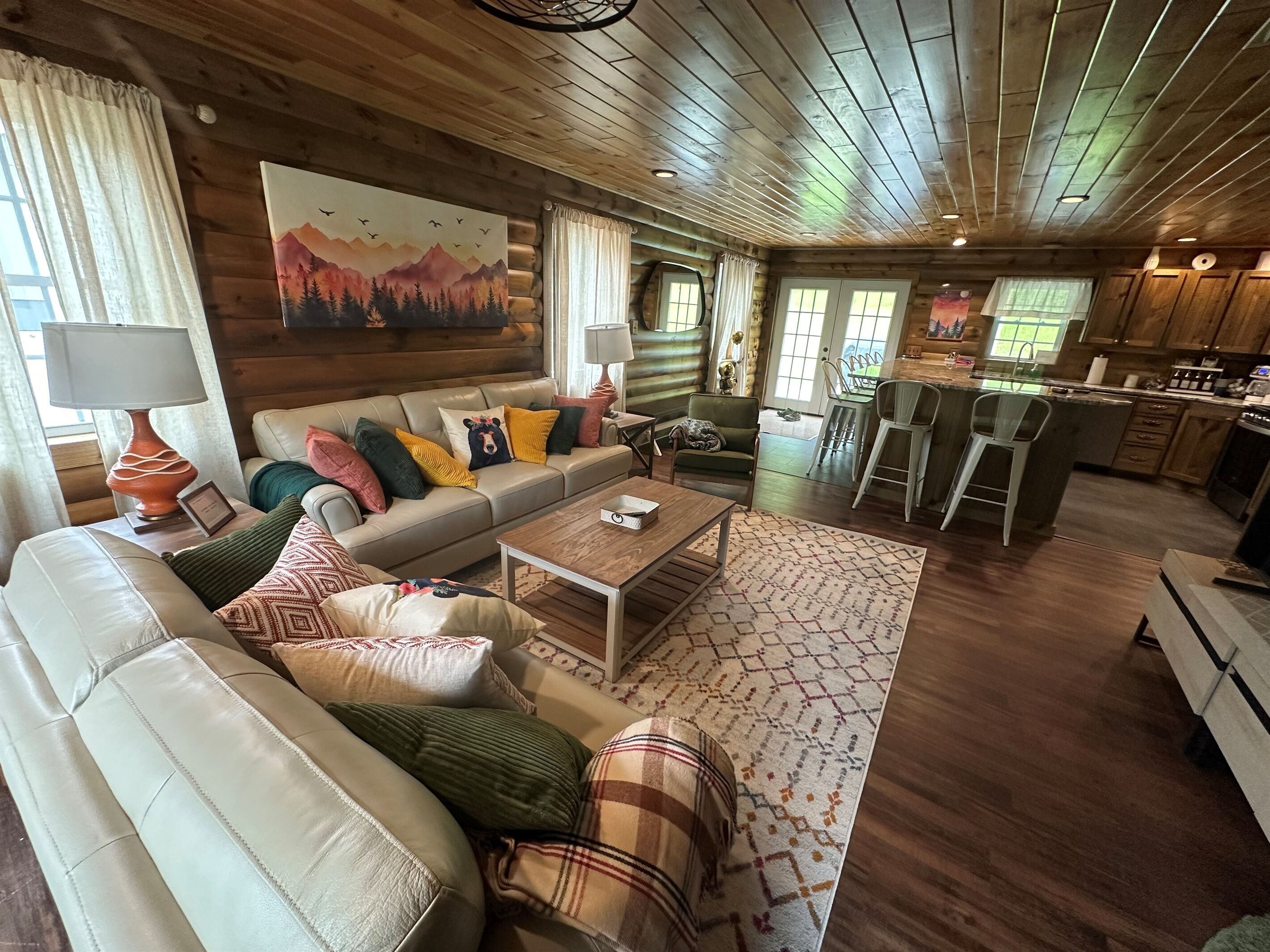 Smart TV, table football, ping pong, books