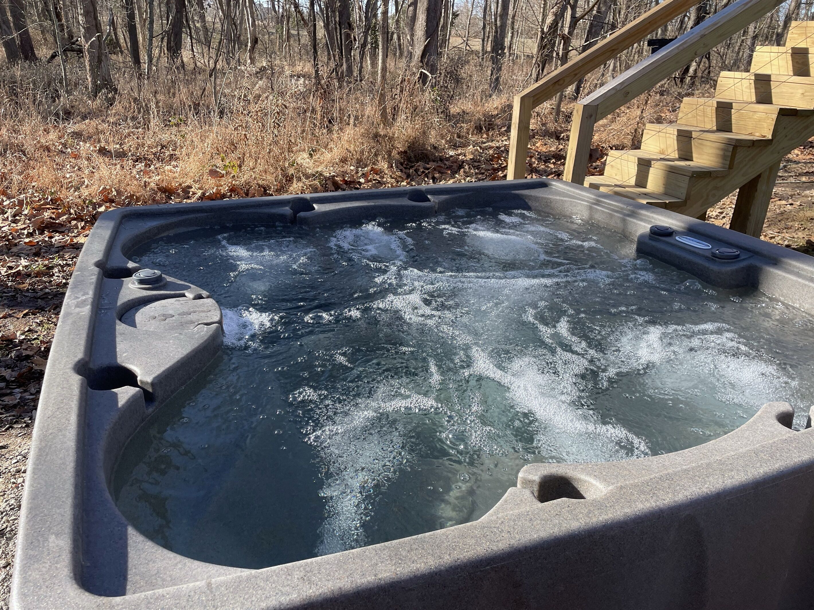 Bañera de hidromasaje exterior