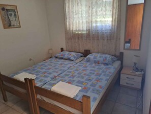 2 slaapkamers, wifi