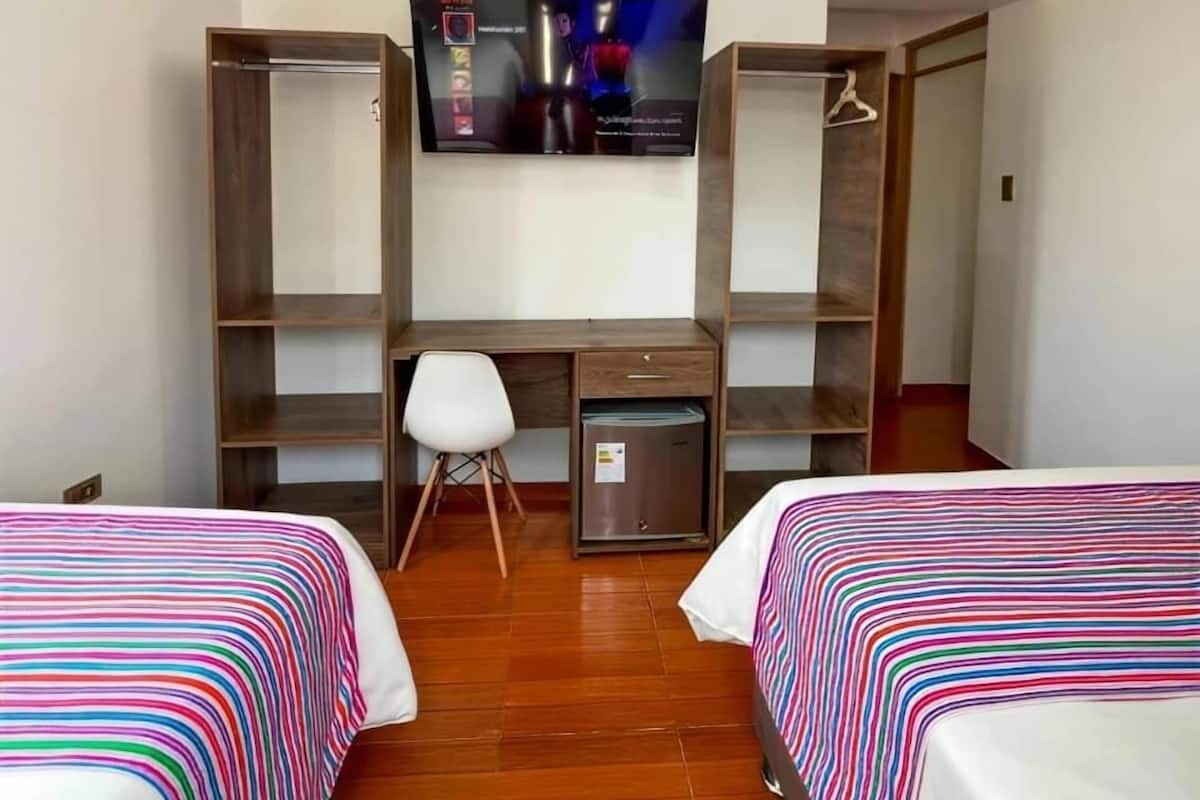 Habitación clásica doble | Escritorio, espacio para trabajar con un portátil, wifi gratis