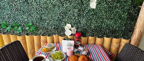 Petit déjeuner continental compris tous les jours