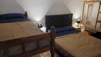 1 quarto, roupa de cama