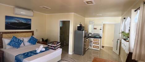 In-room safe, blackout curtains, iron/ironing board, free WiFi