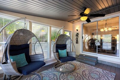 Unforgettable Family Fun Awaits! Charming Lakefront Home w/ Dock, Fire Pit @10MM