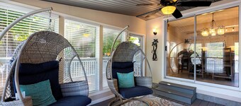 Unforgettable Family Fun Awaits! Charming Lakefront Home w/ Dock, Fire Pit @10MM