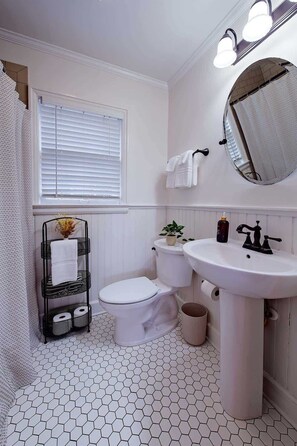 Shower, hair dryer, towels - Historic Inn with River Views - Four (Chattanooga)