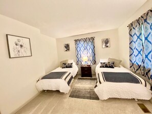 2 Schlafzimmer, Schreibtisch, kostenloses WLAN, Bettwäsche